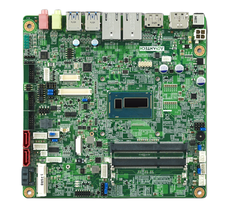Плата   AIMB-230G2-U7A1E     CIRCUIT BOARD, DC miniITX Haswell-ULT i7-4650U,eDP/DP/DP++