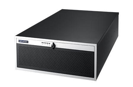 Корпус  HPC-7484-12ZX    4U Chassis w/8 3.5" trays for EATX MB, 1200W PSU