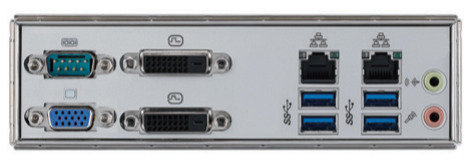 Планка  19Z0001156T010	       1U IO shield for ASMB-585 W/VGA