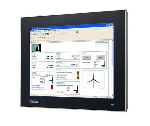 Монитор   FPM-7151T-R3AE      LCD DISPLAY, 15" XGA Ind Monitor w/Resistive TS (VGA/DP)