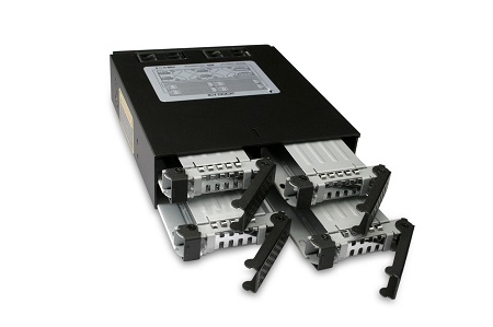 Корзина 96RACK-5SS-CAGE-CR       CREMAX M-RACK 5.25" 4X2.5" SAS/ST BLK(G)