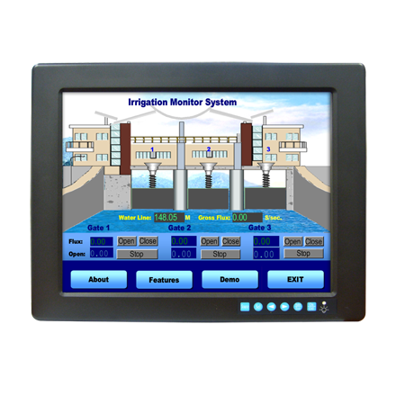 Монитор  FPM-3121G-R3BE     LCD DISPLAY, 12.1" SVGA WT Ind. Monitor w/ Resistive TS
