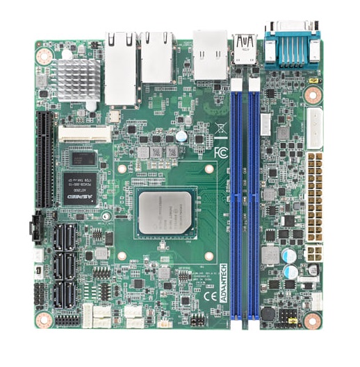Плата  AIMB-290G4-S2A1E     mITX w/C3758, IPMI/VGA/2xGbE/2x10GbE, RoHS