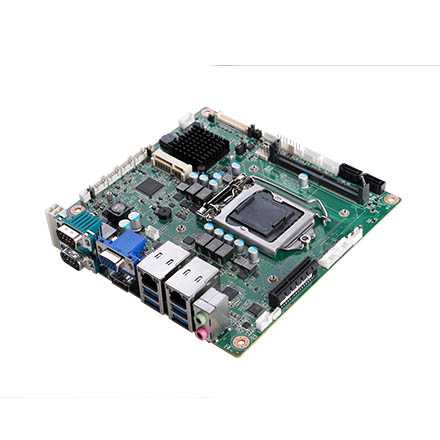 Плата  PPC-MB-8260AE      PPC-6151C-RAE's Mini-ITX AC input M/B
