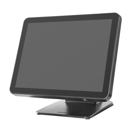 Панельный компьютер  UPOS-211DP-BST40      15",PCAP,J1900,4G RAM,4COM,5USB,Blk,W/ cable
