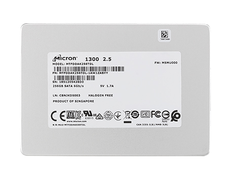 Накопитель  96FD25-ST2T-M13      SSD-SATA-25-2TB-STD, 2TB, STD, SSD-SATA-25-2TB-STD,  Micron 1300 2.