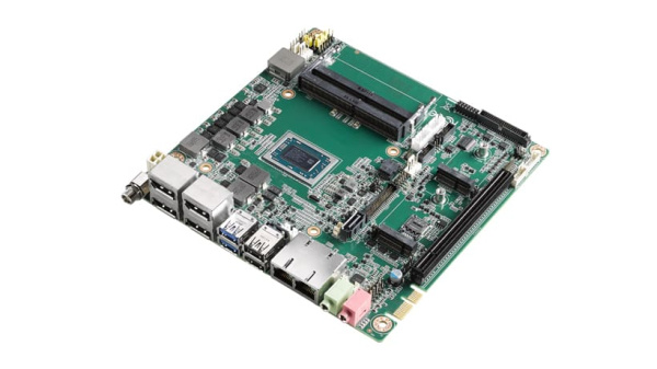 Плата  AIMB-228VG2-02A1E      AMD V1605B V-series Quad Core mini-ITX with 4 DP, 6 USB, 6COM, 12-24V 