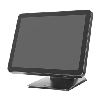 Панельный компьютер  UPOS-211FP-BST40     15",PCAP,i3-6100U,4G RAM,4COM,5USB,Blk,W/ CABLE