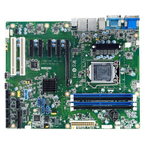 Плата  AIMB-787G2-00A1      LGA1200 ATX IMB Q470E, Dual LAN/3 Display/M.2